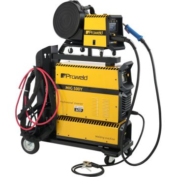 MIG 500Y Synergetic Invertor sudare profesional MIG/MAG MMA Lift TIG + derulator detasabil