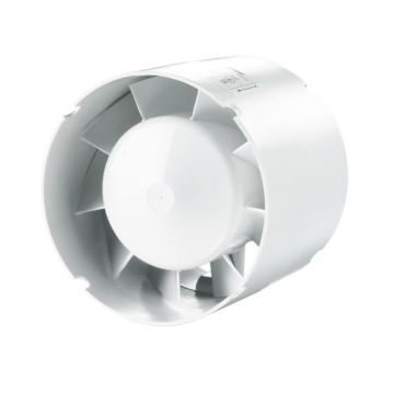 Ventilator axial Vents TT, in linie, 16 W, alb, diametru 125 mm, 9 x 12.5 cm