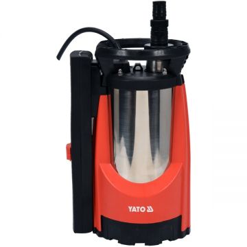 Yato YT-85341 - Pompa submersibila de drenaj apa murdara 750 W 7 m 183 l/min carcasa inox monofazata