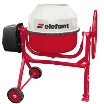 Betonieră Elefant EB-165L, Capacitate 165 L, Motor 900W