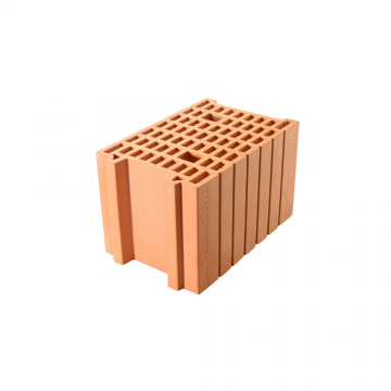 Bloc ceramic Porotherm Robust, cu locaș mortar, 375 x 250 x 238 mm