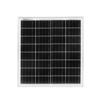 Panou solar 30W fotovoltaic monocristalin cu cablu de conectare 90cm si tensiune maxima 18V 420x405x25mm, Cod: 87TH423, Brand: THOR