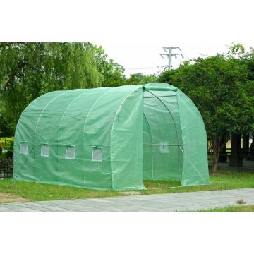 Solar/Sera, 2 x 3 x 2m, schelet metalic, 140g/mp UV4 + cadou sistem de irigare