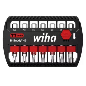 Set biti Wiha BitBuddy TY 42118, 49 mm