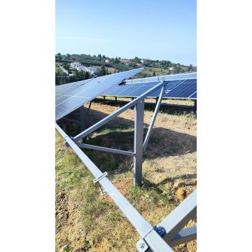 Sistem complet montare, structura pe sol batut pentru 20PV 11 KW panouri solare fotovoltaice 550-575W , Cod: DISHN93, Marca: BRECKNER GERMANY