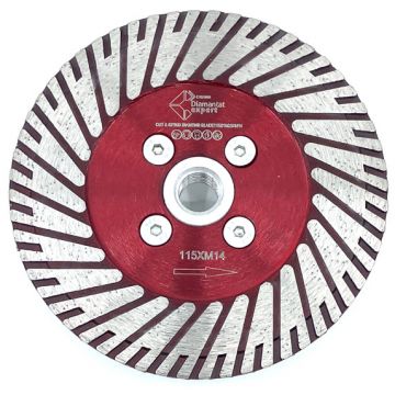 Disc DiamantatExpert pt. taiere si slefuire - Granit si Pietre 115xM14 (mm) Premium - DXDY.CNG-HS.115.M14