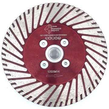 Disc DiamantatExpert pt. taiere si slefuire - Granit si Pietre 125xM14 (mm) Premium - DXDY.CNG-HS.125.M14