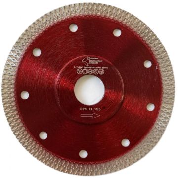 Disc DiamantatExpert pt. Portelan dur & Gresie ft. dura 125x22.2 (mm) Premium - DXDY.XTURBO.125