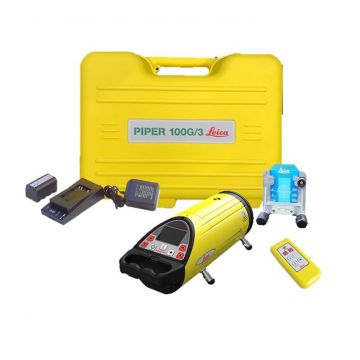 Laser Verde pentru Conducte, Piper 100G - set telecomanda IR si accesorii - Leica-6016058