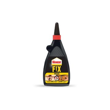 Adeziv pentru lemn, interior/exterior, Moment Fix Wood, transparent, 100 gr