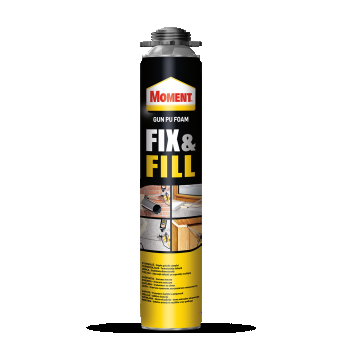 Spuma poliuretanica pentru montaj, aplicare cu pistol, Moment Fix & Fill, 700 ml